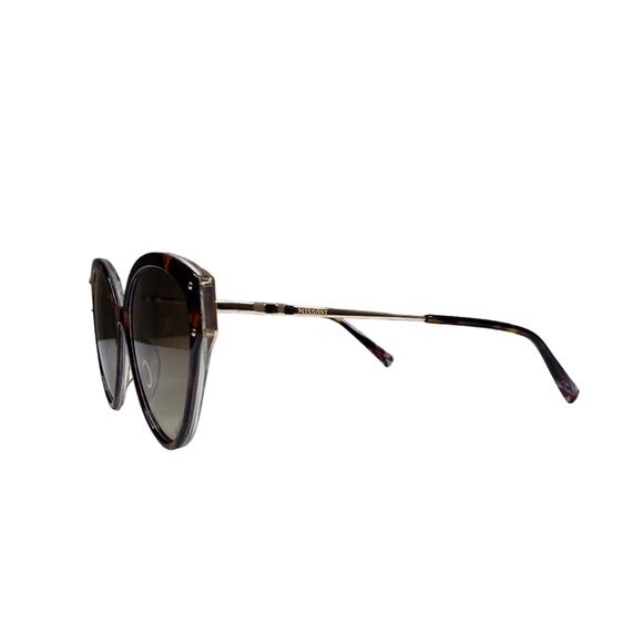 MISSONI 59mm Cat Eye Sunglasses Havana Pattern Brown Gradient NEW main image 5